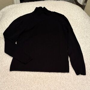 T Tahari Men's Black Turtleneck Sweater - Classic Knit